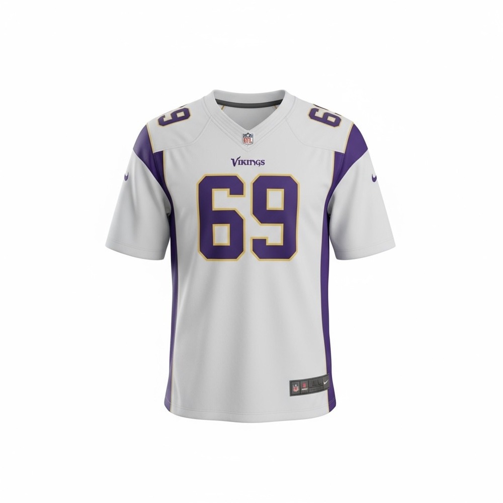Nike On Jared Allen Vikings Jersey White Youth XL Women's‎ Small NFL Fan Shop
